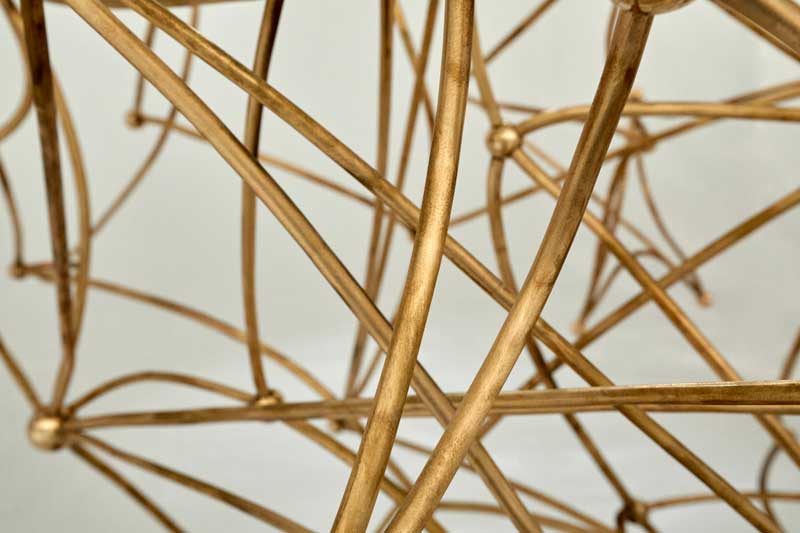 Abstract bronze forms