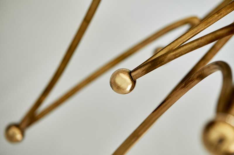 Abstract bronze forms
