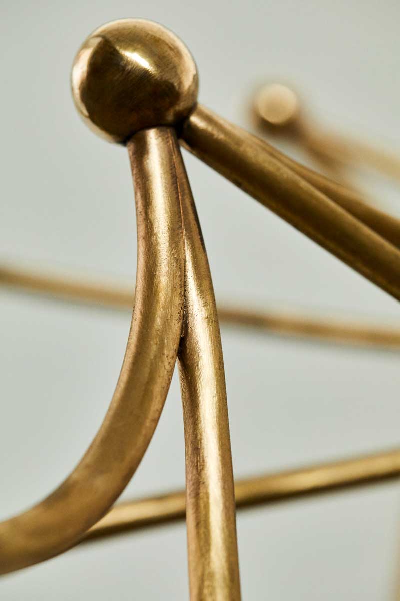 Abstract bronze forms